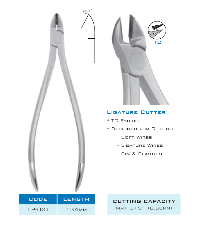 LP-02T 134mm 28 degree s popisem